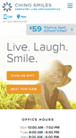 Mobile Screenshot of chinosmilesdentist.com